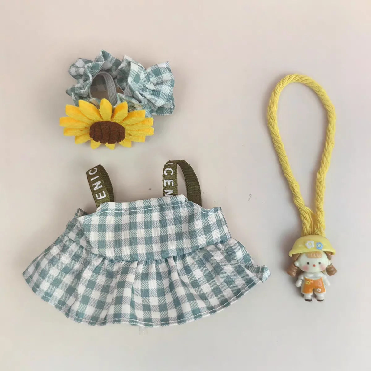 17cm Cute Mini Plush Doll'S Clothes Outfit Accessories For Korea Kpop Exo Labubu Idol Dolls Skirt Hat Clothing DIY Kids Gift